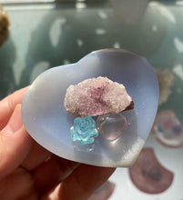 Load image into Gallery viewer, Blue Chalcedony Heart