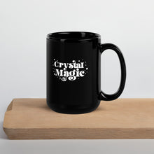 Load image into Gallery viewer, Crystal Magic Black Glossy Mug