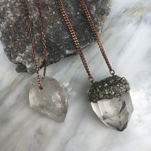 Load image into Gallery viewer, Quartz necklaces