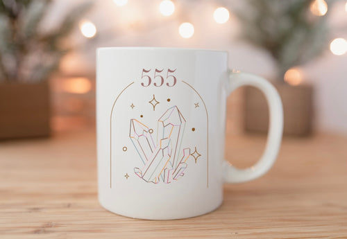 Crystal angel # 555 mug