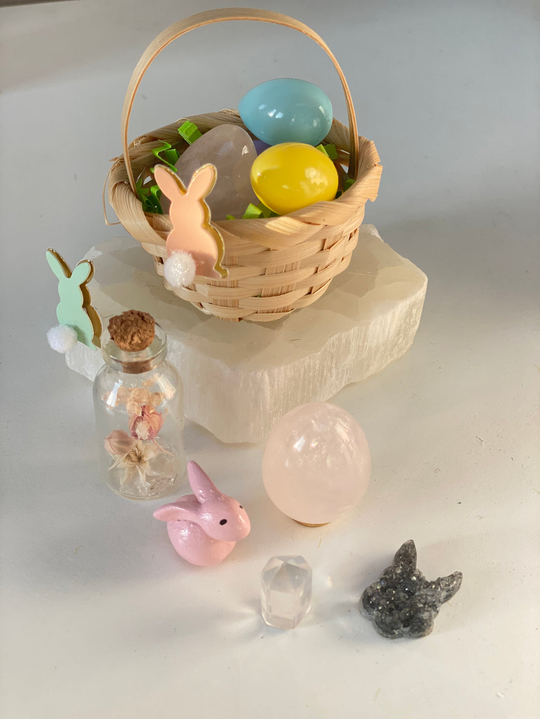 Mini crystals Easter Basket