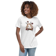 Load image into Gallery viewer, Women&#39;s Relaxed Blooming logo T-Shirt